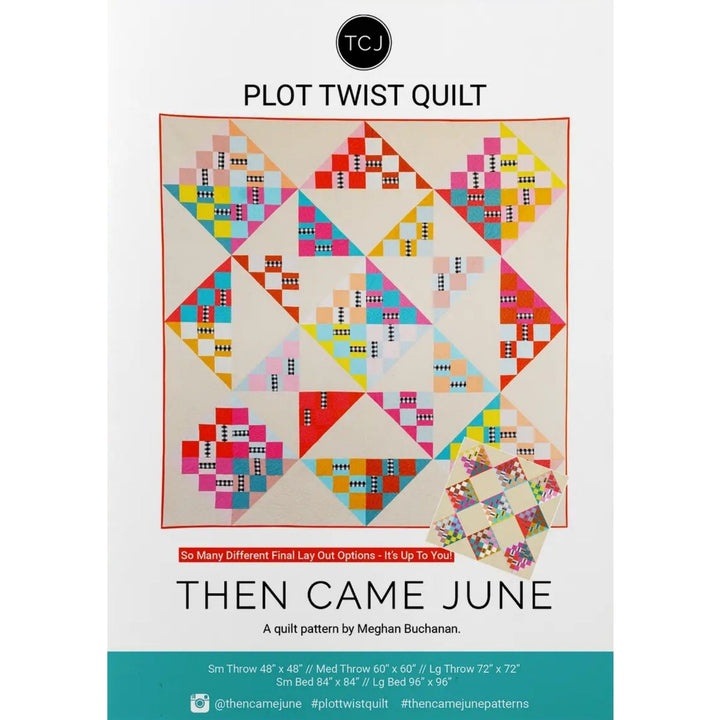 Plot Twist - Quilt Pattern (Printed)