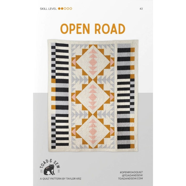 Open Road - Quilt Pattern (Printed)