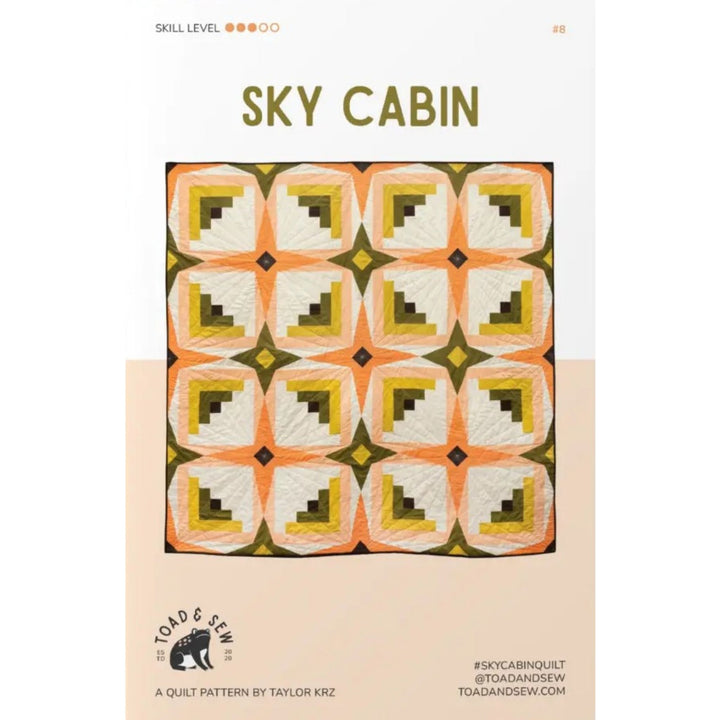 Sky Cabin - Quilt Pattern (Printed)