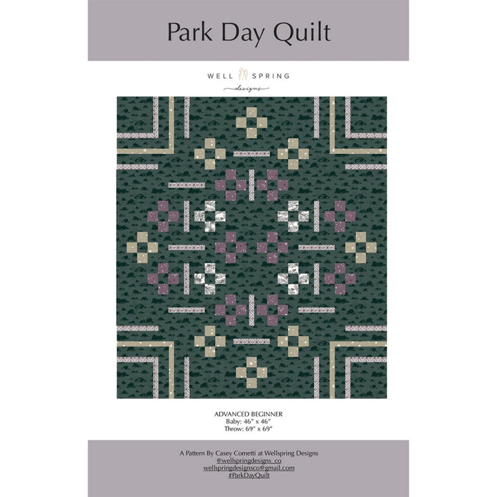 Park Day - Quilt Pattern (Printed)